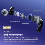 oraimo SpaceBuds Z ANC TWS Earbuds (OTW-625) - Image 6