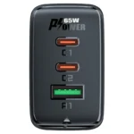 Acefast A43 PD65W GaN (2*USB-C+USB-A) charger