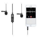 Boya BY-M1DM Dual Omni Directional Lavalier Microphone - Image 2