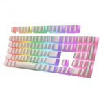 Redragon A130 Pudding 104 Keys Standard Doubleshot PBT Keycap Set White